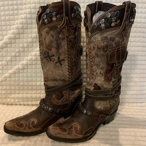 Double D Ranch 15” Cowboy Boots